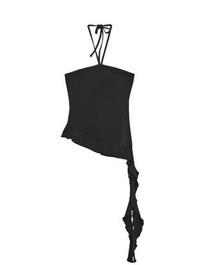 Ruffled Textured Top